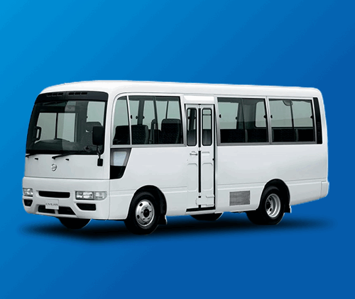 Nissan 23 Seater Bus - Al-Futtaim Vehicle Rentals, Qatar